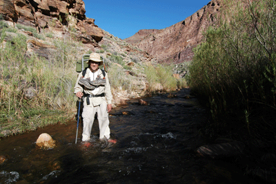 Crossing Shinumo Creek