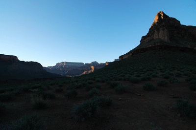 Sunrise in Grand Canyon