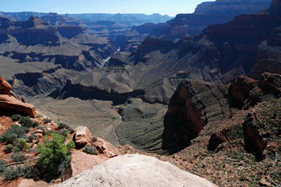 Looking northeast across Hermit Canyon