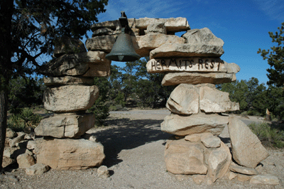 The Hermit's Rest trailhead