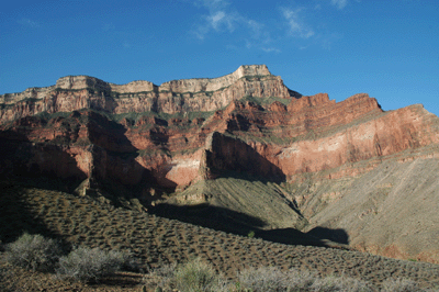 Looking toward Pima Point overlook