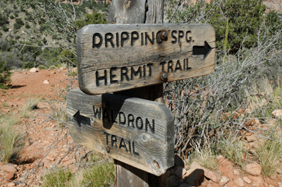 Junction with Waldron Trail