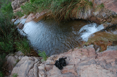 Hermit Creek waterfall