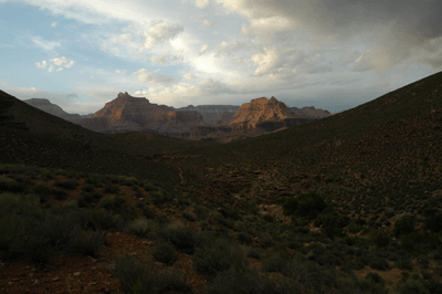 Looking north toward Cheops Pyramid