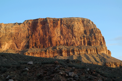 Dana Butte catching the morning light