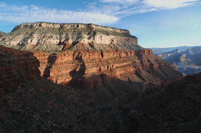 Looking across Hermit Canyon toward Eremita Mesa