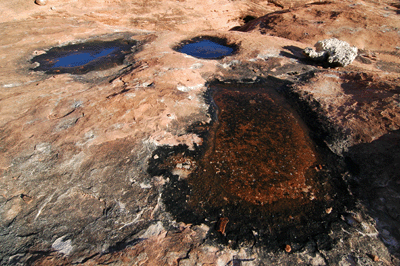 Potholes along the Esplanade