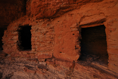 The granaries at Nankoweap