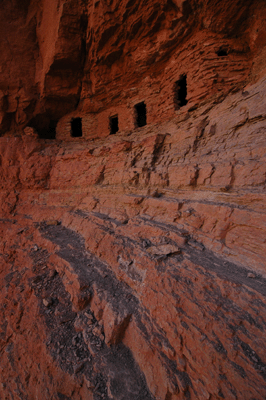 The granaries at Nankoweap