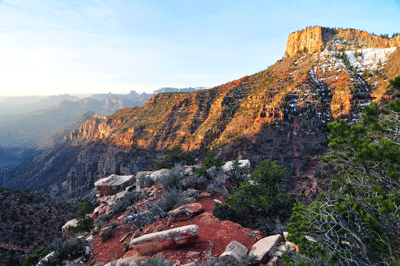 Sunrise from the Nankoweap trailhead