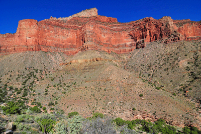 A view of Freya Castle from south Unkar