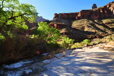 Sunrise greets Clear Creek