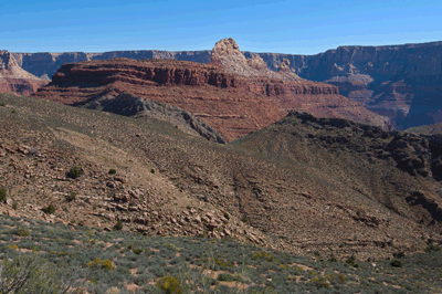 Gunther Castle as seen from Awatubi Canyon