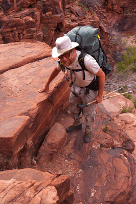 Rob in Vishnu Creek