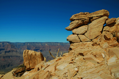 Nature's rock stacking on display