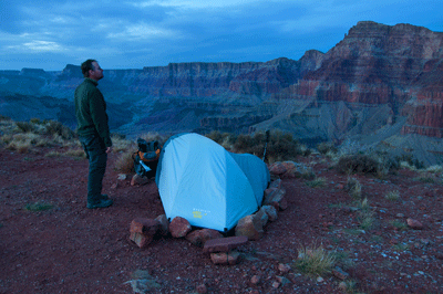 Sunrise at the Redwall on the morning of our last day in Grand Canyon