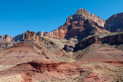 Comanche Point seen from Tanner trail