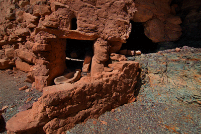 The best preserved granary at Juno Ruin