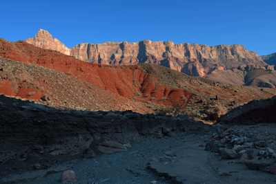 Interesting rock layers in Basalt Canyon and beyond