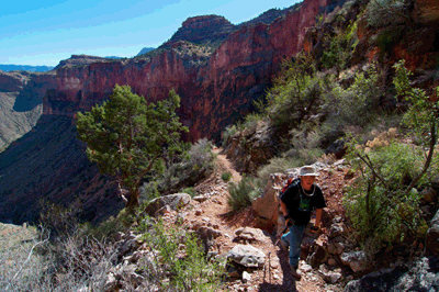 Nearing Horseshoe Mesa