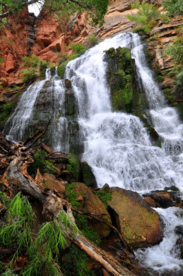 The falls at Thunder River