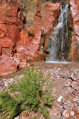 The falls in lower Stone Creek