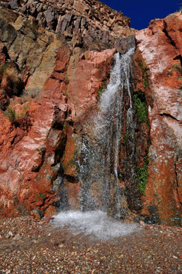 The falls in lower Stone Creek