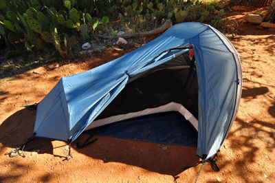 My campsite at Deer Creek