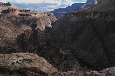 Looking upstream toward Horn Creek Rapids