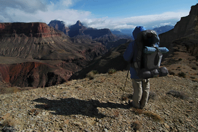 Looking east from the Cheops-Isis saddle to Sumner Butte and Zoroaster