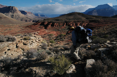 Entering Utah Flats en route to Phantom Ranch