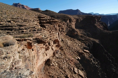 Tapeats ledges below Tower of Set