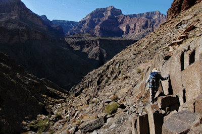 Continuing the descent to the Colorado River