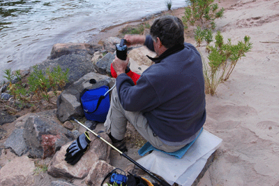 Filtering water from the Colorado River