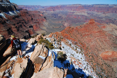 A view toward O'Neill Butte from Ooh Ahh Point