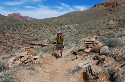 Yours truly entering the Clear Creek use area